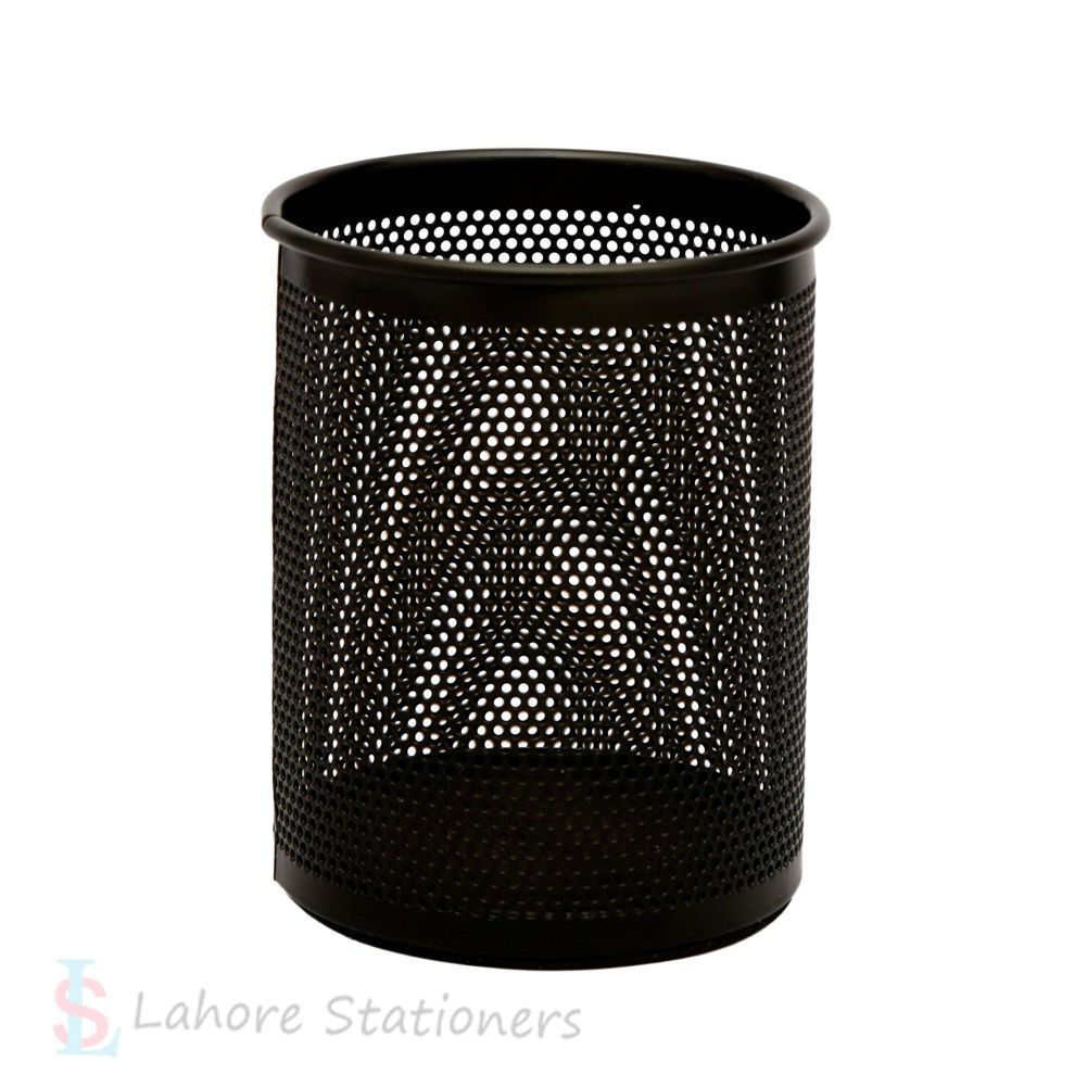 Metal Mesh Pen Holder Table Desk Organizer Pen Jar