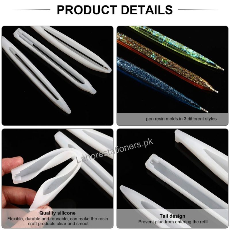 Pen Silicone Mold Hexagon Shapes