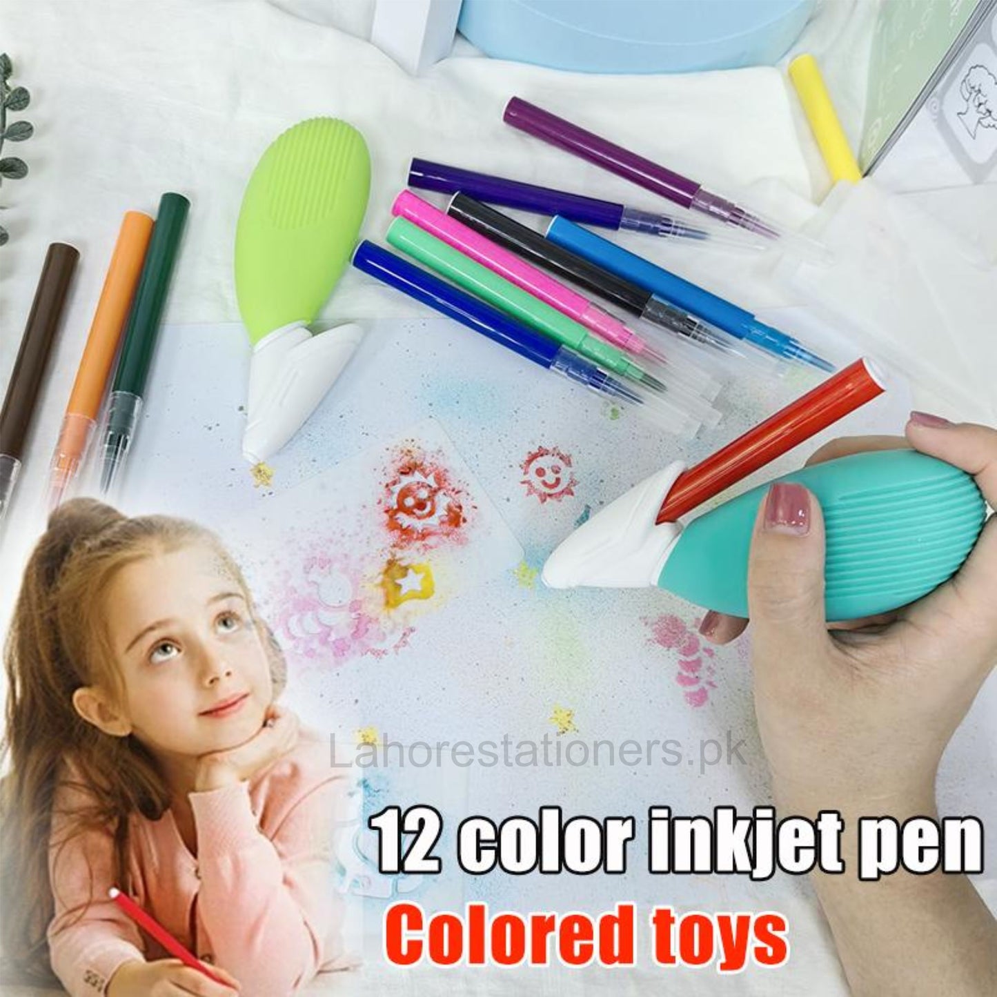 Airbrush Kit for Kids Creative Spray Painting Set