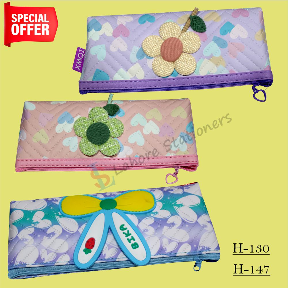 Fancy Pencil Pouch Geometry Box Art No: H 147