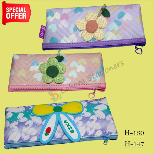 Fancy Pencil Pouch Geometry Box Art No: H 147