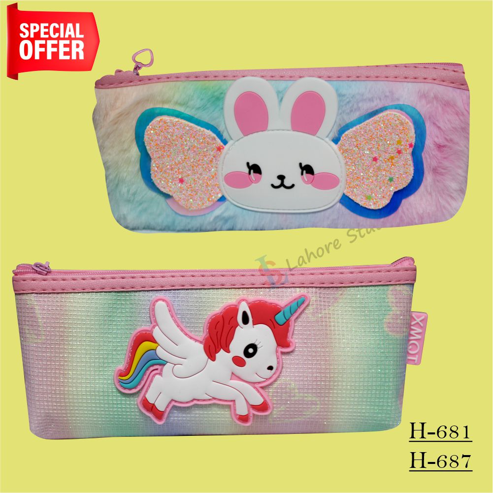 Fancy Pencil Pouch Geometry Box Art No:H-681