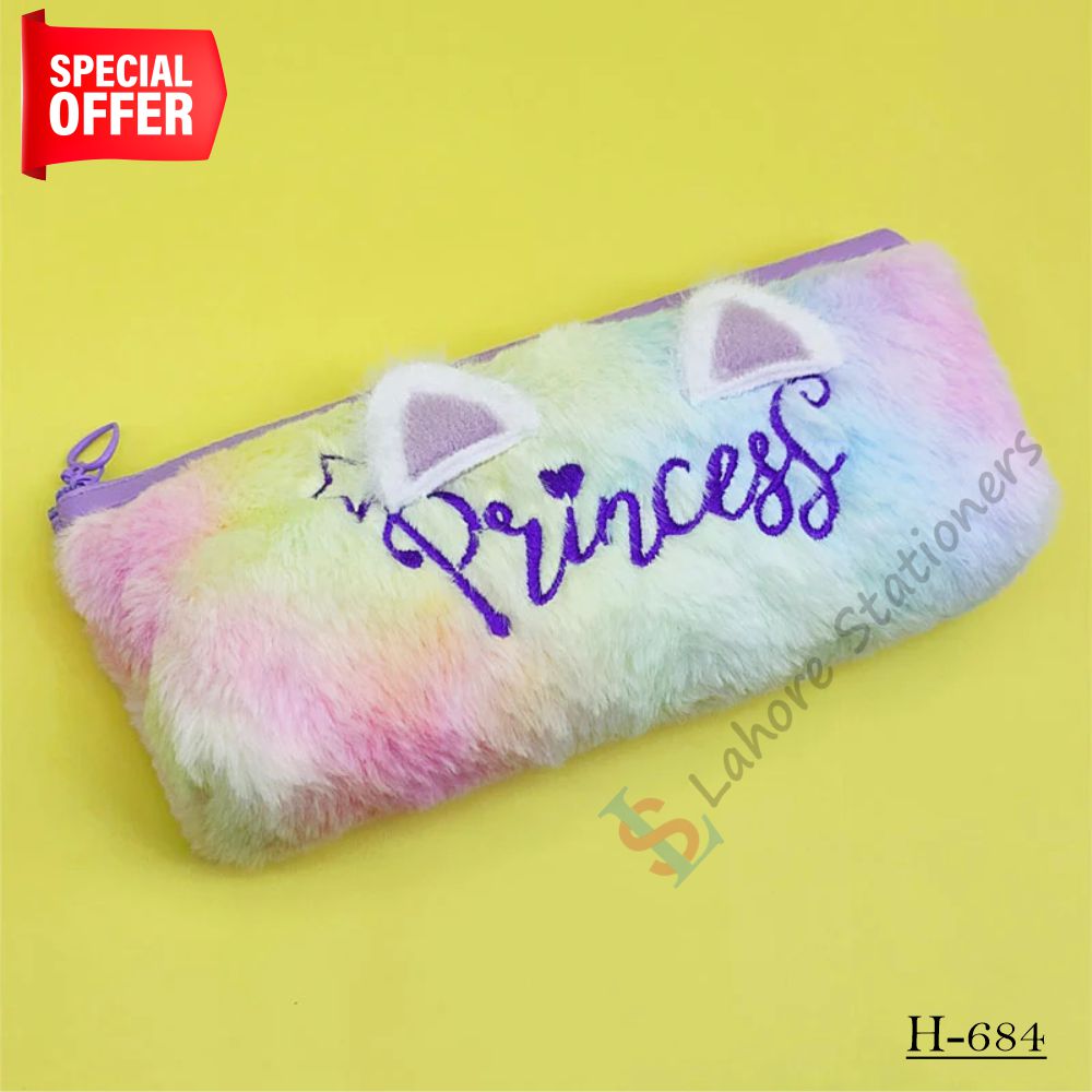 Fancy Pencil Pouch Geometry Box Art No:H-684