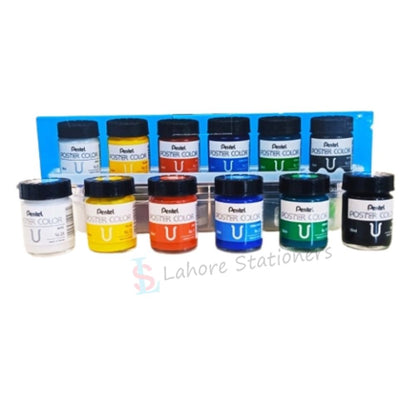 Pentel Poster Colors 30ml Pack Of 6