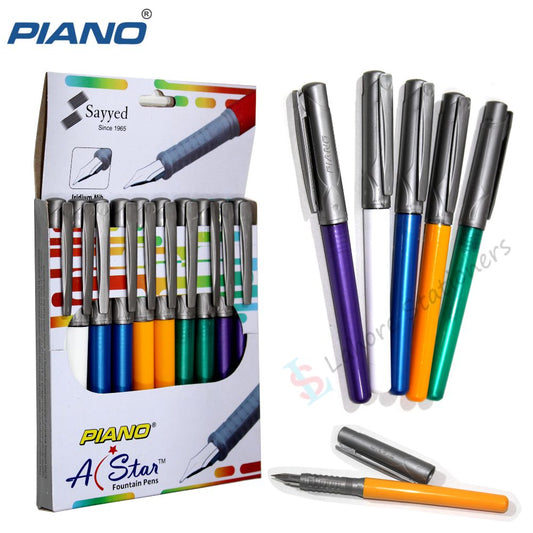 Piano A Star Fountain Ink Pen 2-Piece