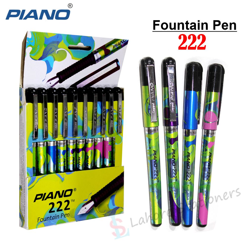 Piano 222 Fountain Ink Pen single pc.