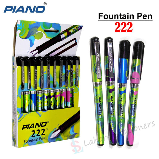 Piano 222 Fountain Ink Pen single pc.