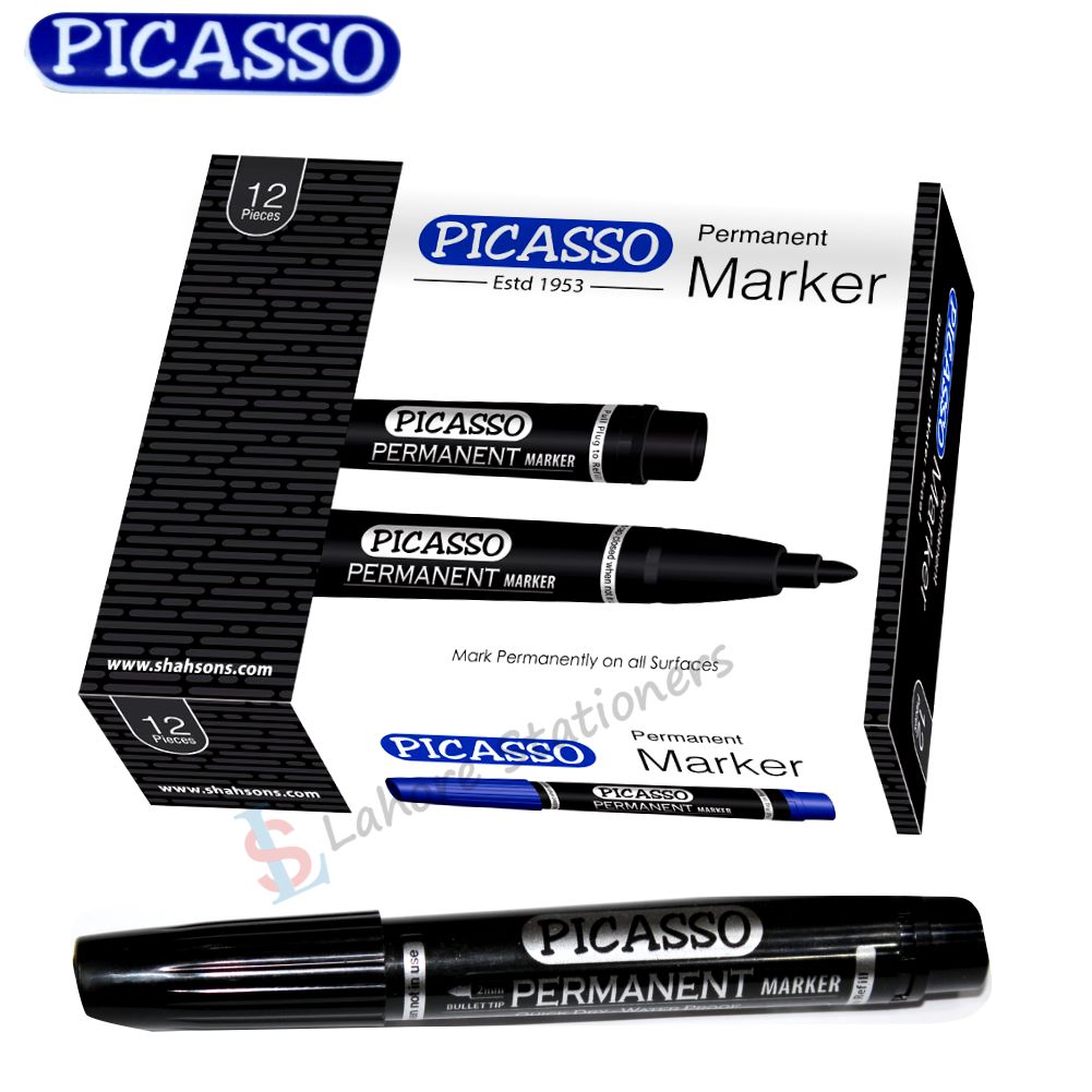 Picasso Permanent Marker Round Tip