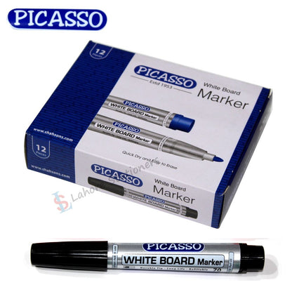 Picasso White Board Erasable Marker Round Tip Refillable Markers