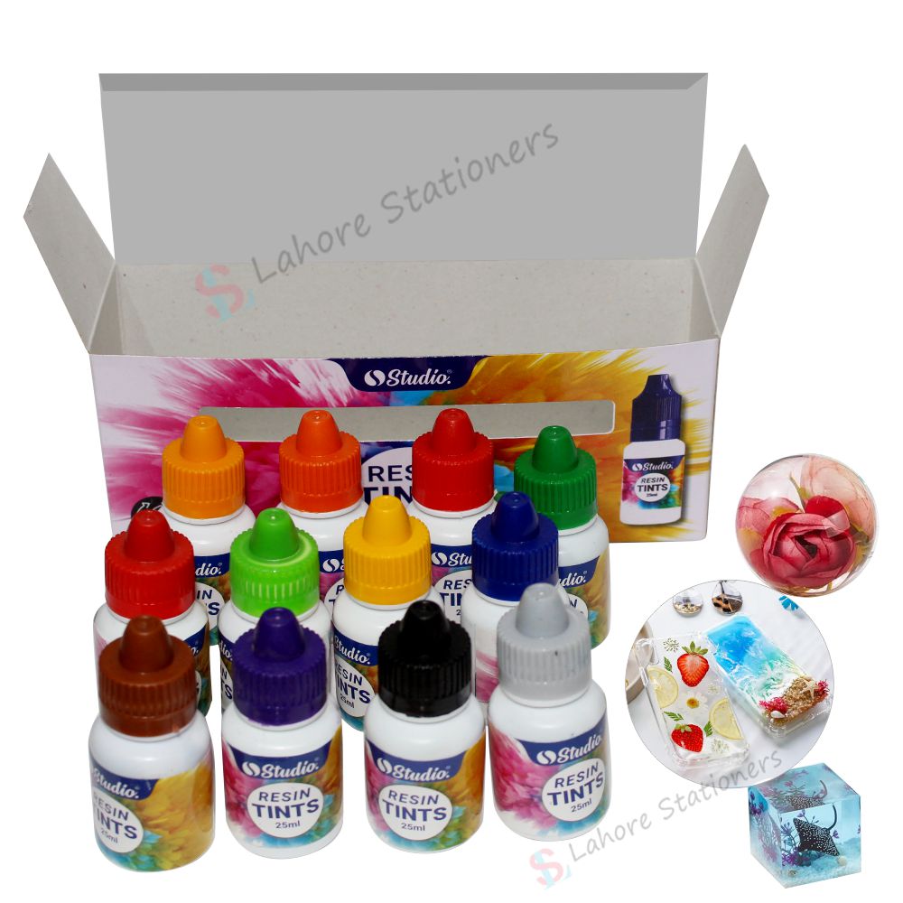 Pigments Colors For Epoxy Resin Pack of 12 Colors