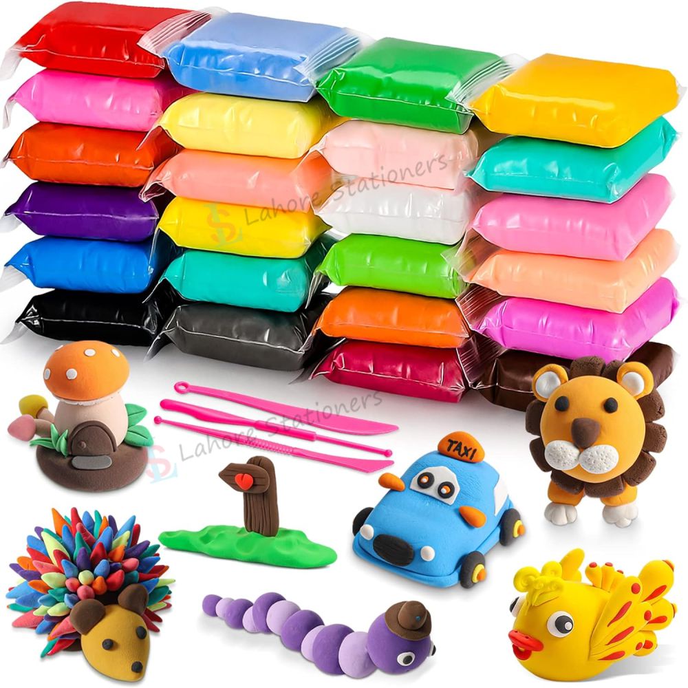 Foam Clay Pack of 12 Different Colour
