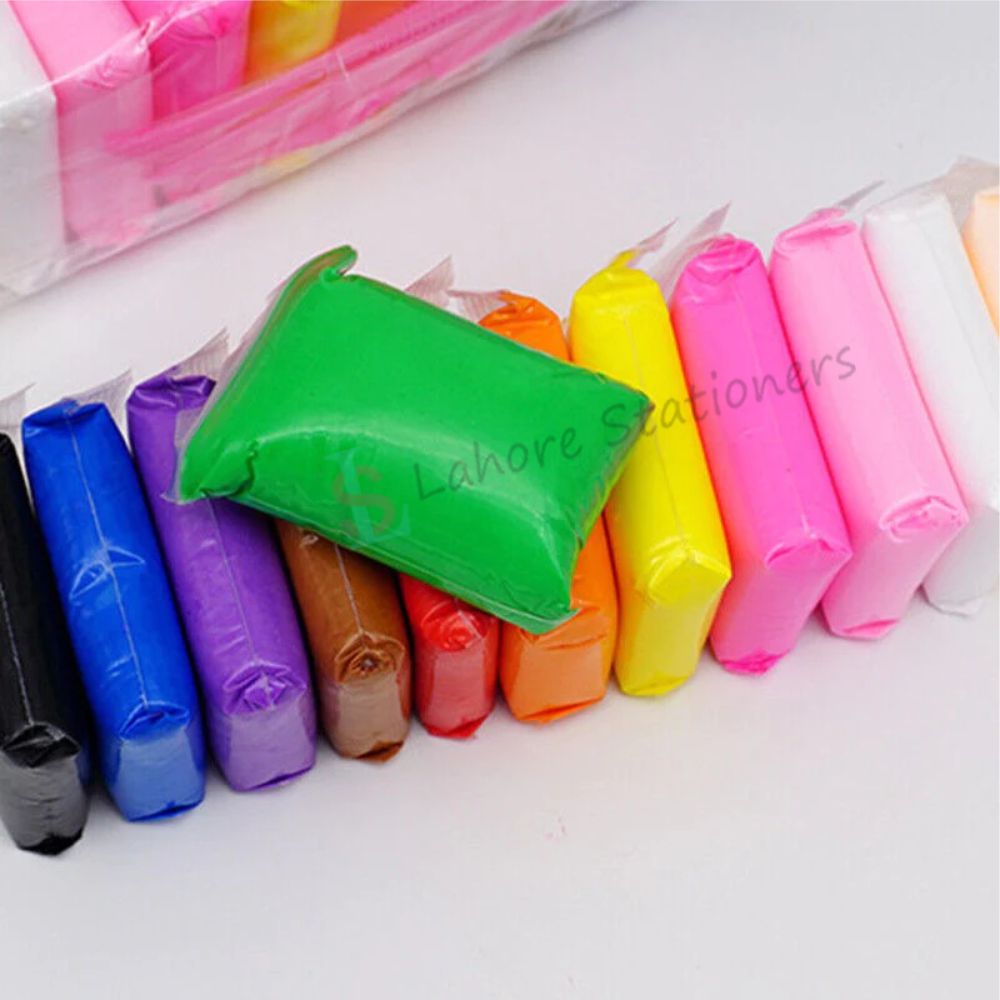 Foam Clay Pack of 12 Different Colour