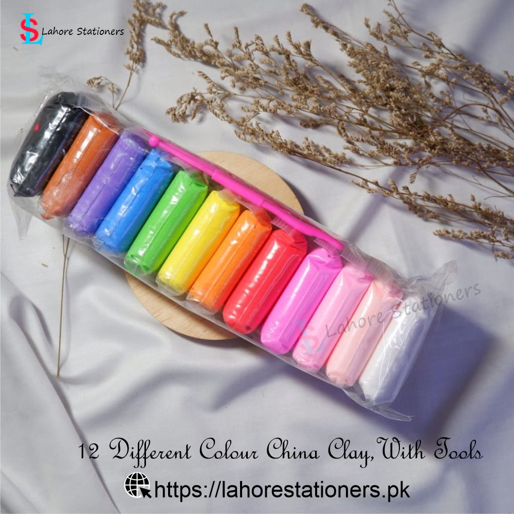 Foam Clay Pack of 12 Different Colour