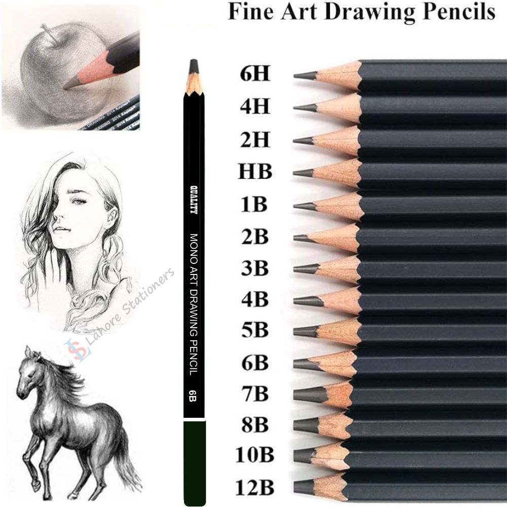 Sketching Pencil Set Quality Mono Art