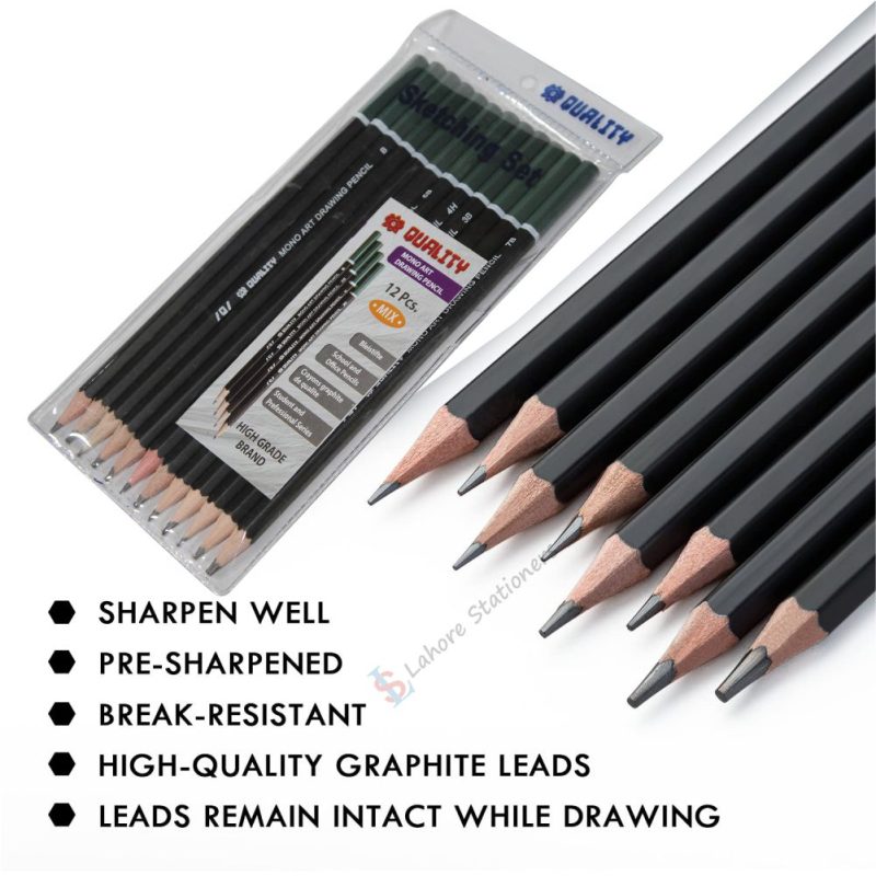 Sketching Pencil Set Quality Mono Art