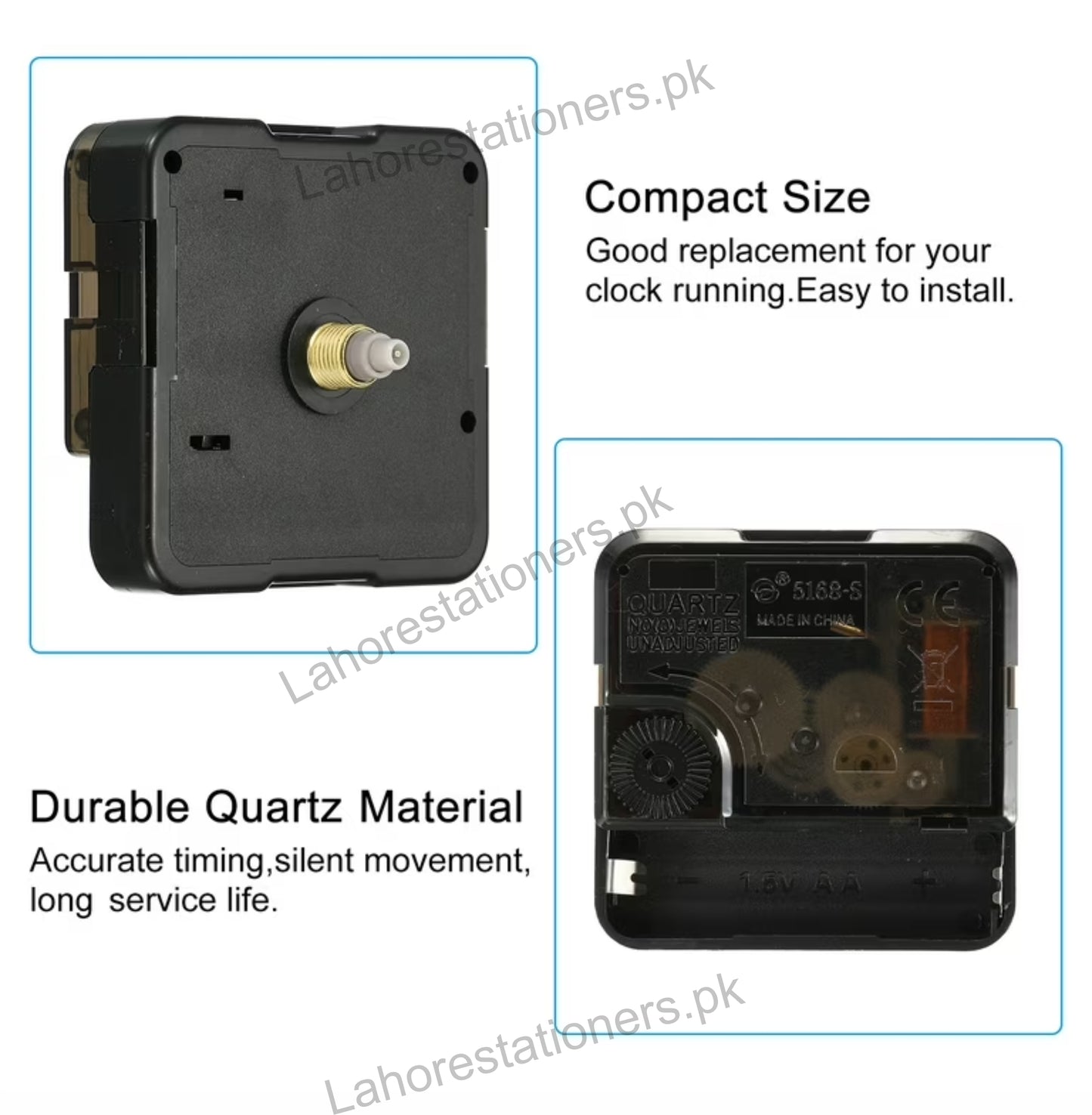 Clock Machine Mechanism for Resin Art & MDF Wall Clocks