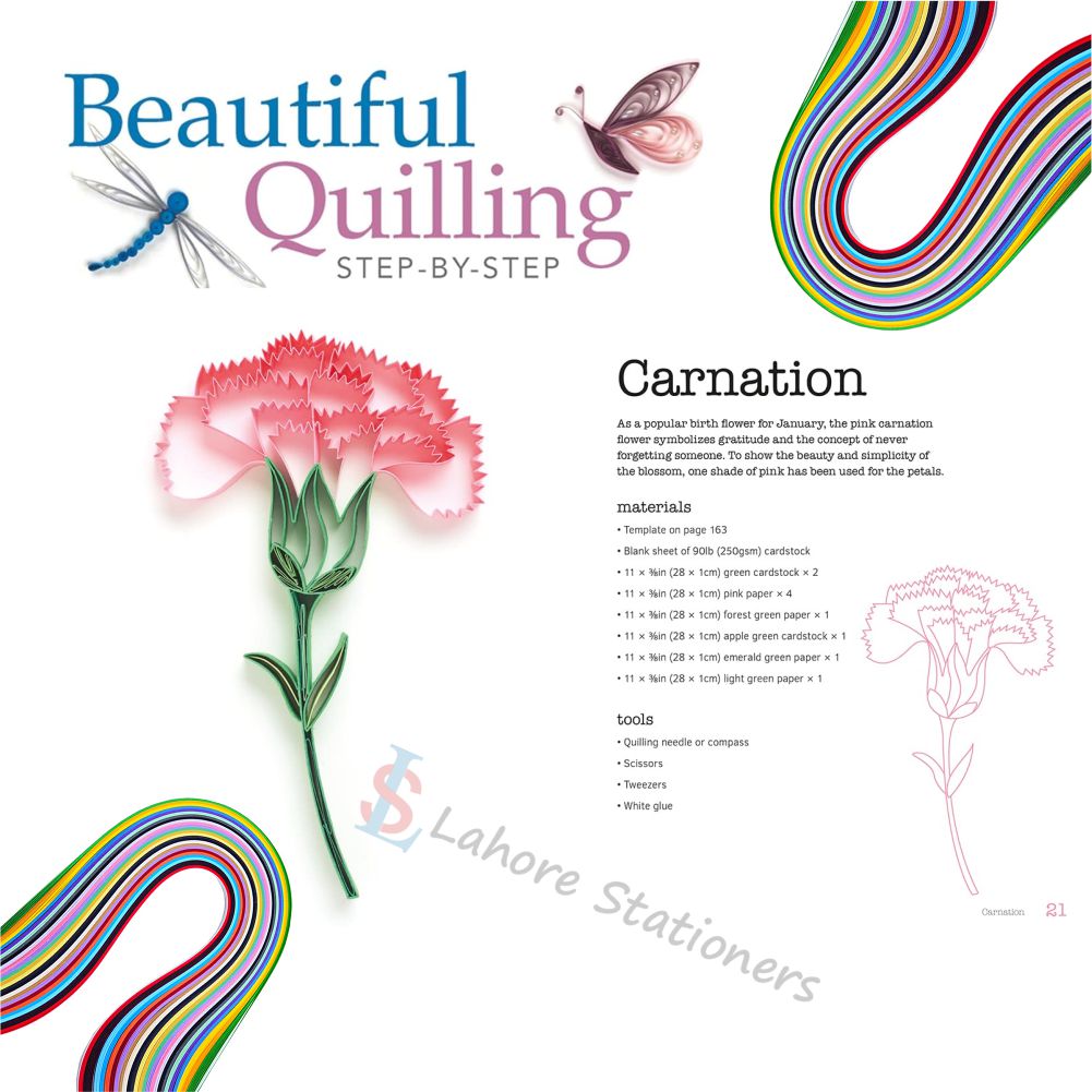 Quilling Paper Mixed Colour DIY CRAFT Different Colors Collection Pack