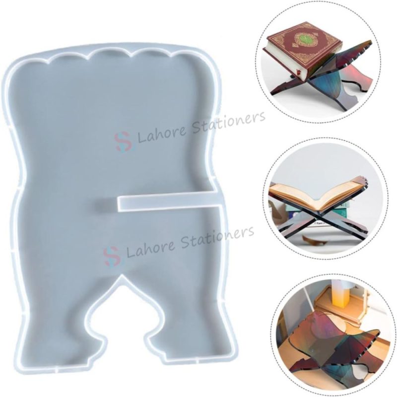 Quran Pak Rehal Silicon Mold Resin Art