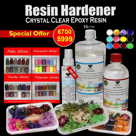 Resin Deal 3 Free Bubble Buster Spray Ultimate Resin Kit