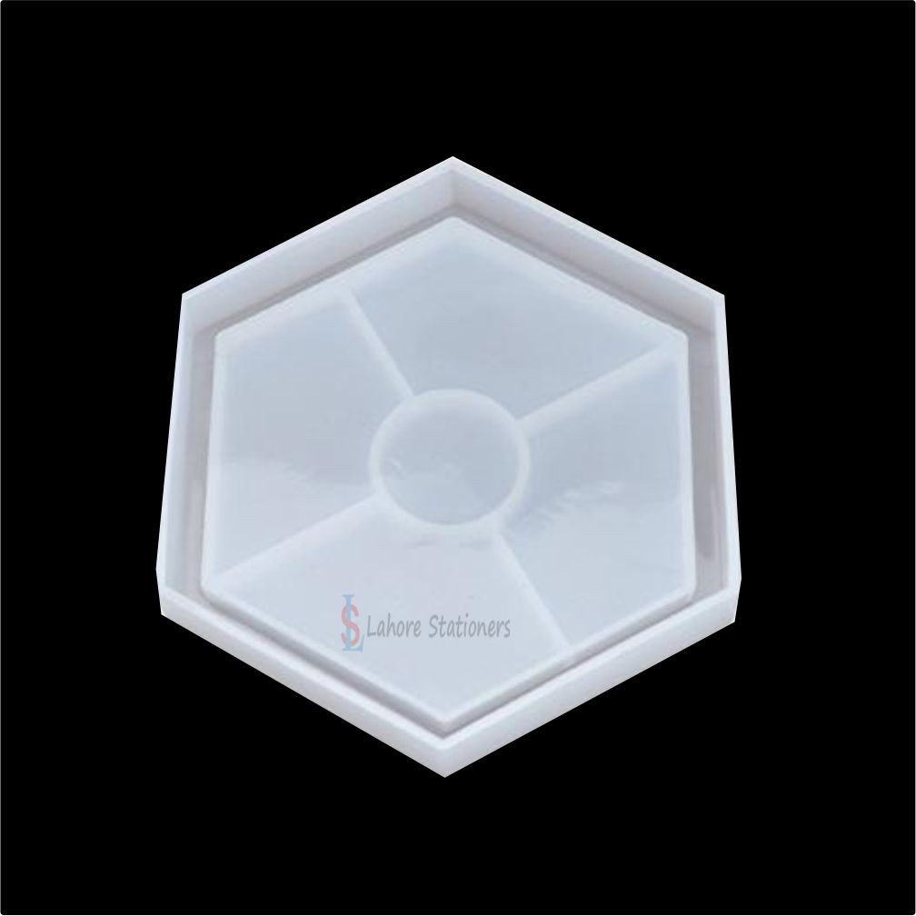 Hexagon Silicone Mold for Resin