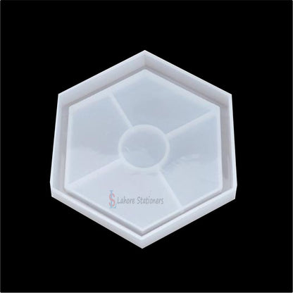 Hexagon Silicone Mold for Resin