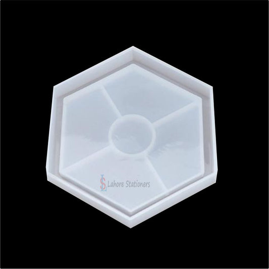 Hexagon Silicone Mold for Resin