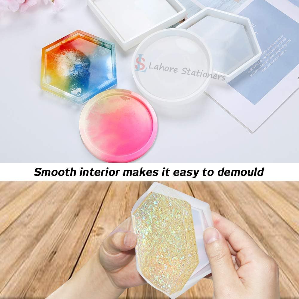 Hexagon Silicone Mold for Resin