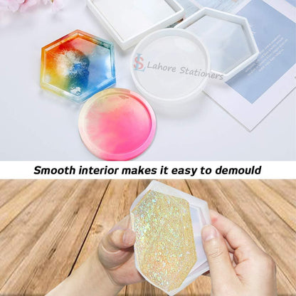 Hexagon Silicone Mold for Resin