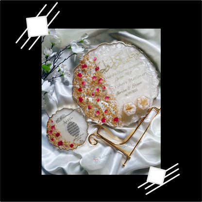 5-Inch Irregular Round Tray Silicone Mold for Epoxy Resin