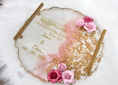 5-Inch Irregular Round Tray Silicone Mold for Epoxy Resin