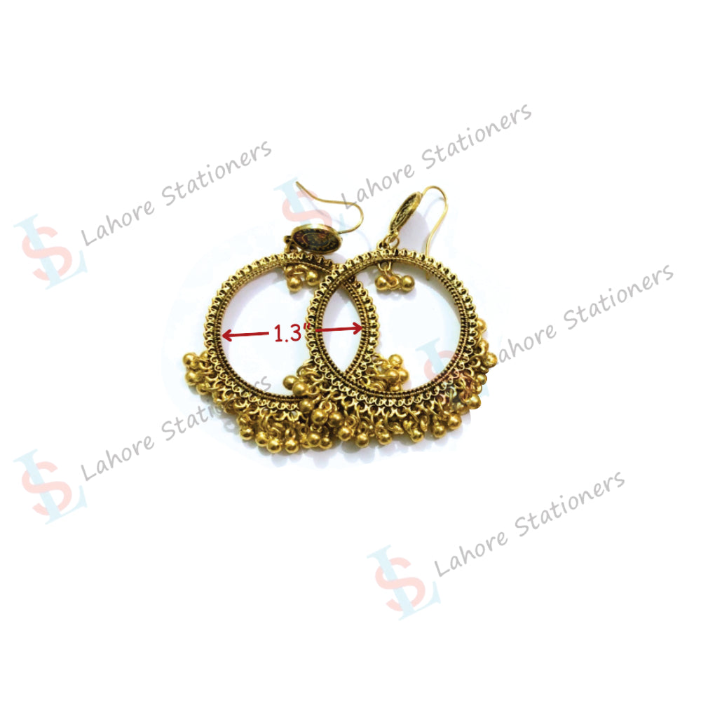 Imported Resin Jhumka Base with Jump Rings & Beads Different designs