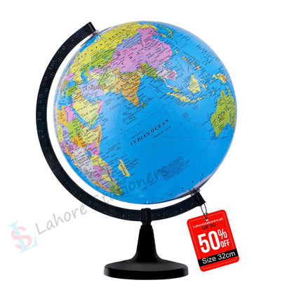 Rotating World Globe Map