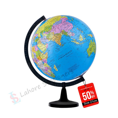 Rotating World Globe Map