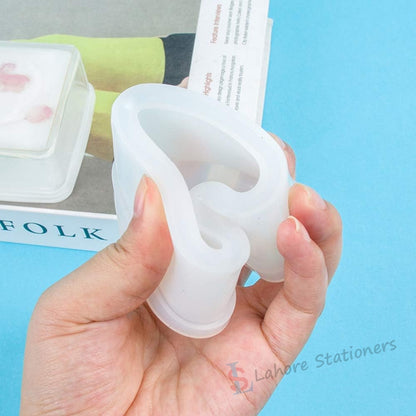 Round Shape Jewelry Storage Box Silicone Mold for Epoxy Resin, Candle Making, Concrete & Plaster DIY