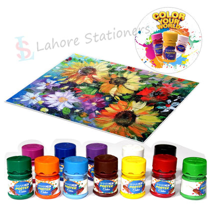 SHARK Poster Colors 12Pcs