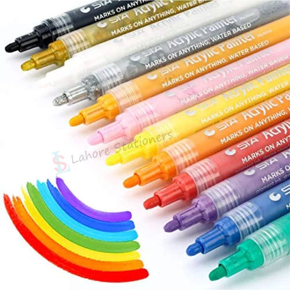 STA Acrylic Paint Markers