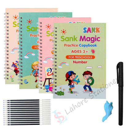 Sank Magic Practice Book 4 pcs Set