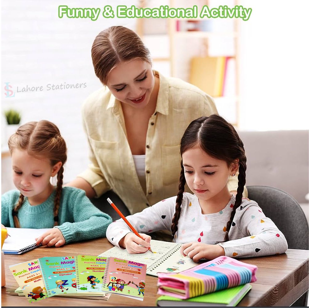 Sank Magic Practice Book 4 pcs Set