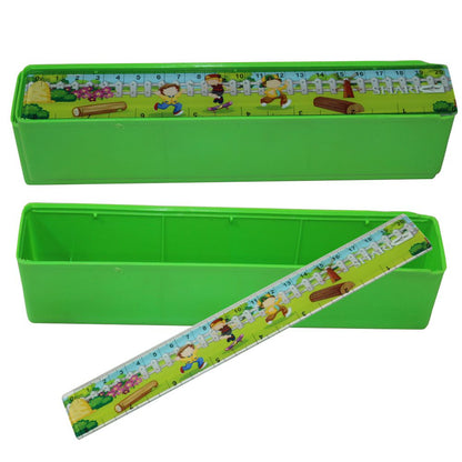 Shark Plastic Pencil Geometry Box