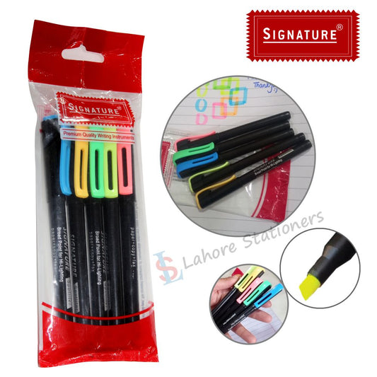 Highlighters Signature Spotliter Pack of 5Pcs