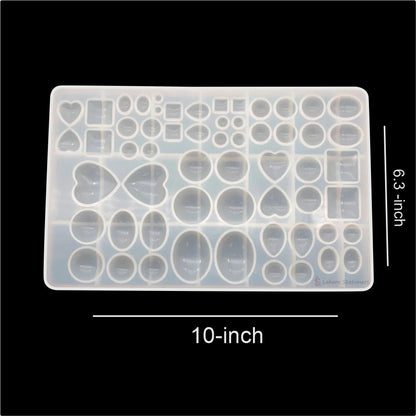 Gemstones Jewelry Silicone Mold  For Resin Art