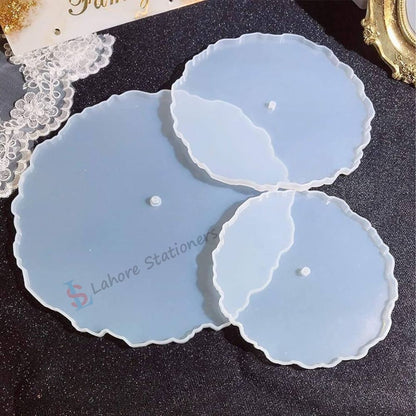 Three Layer Tray Irregular Silicone Mold for Resin Art & Home Decor