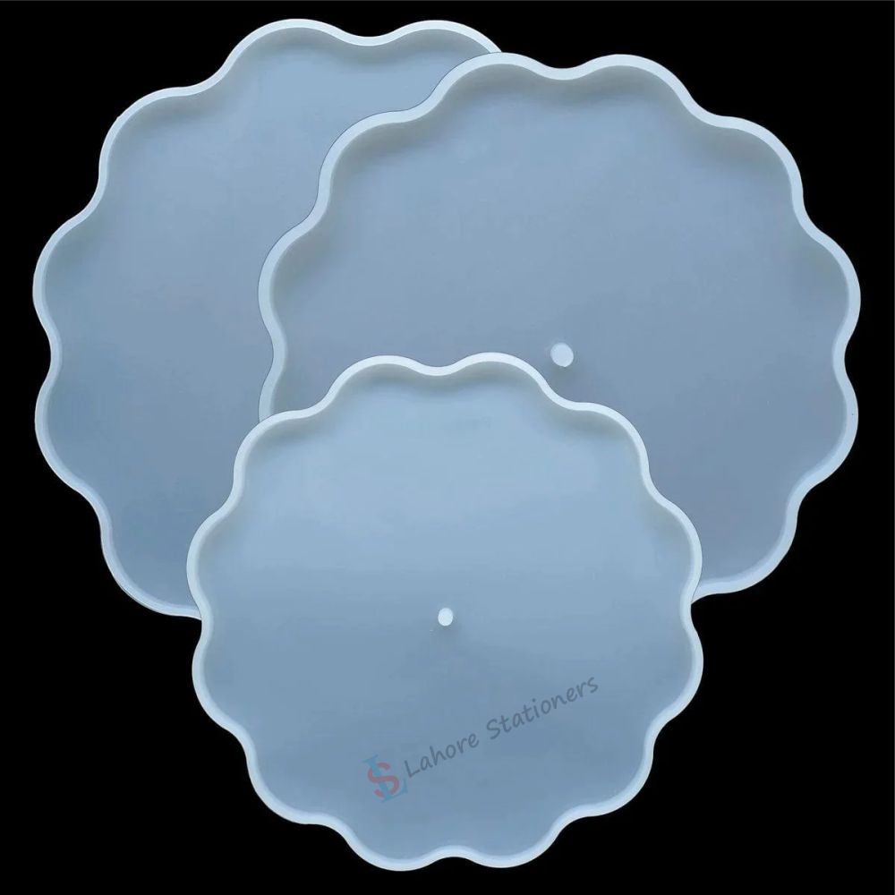 Three Layer tray Silicone Mold For Resin Art Home Decoration