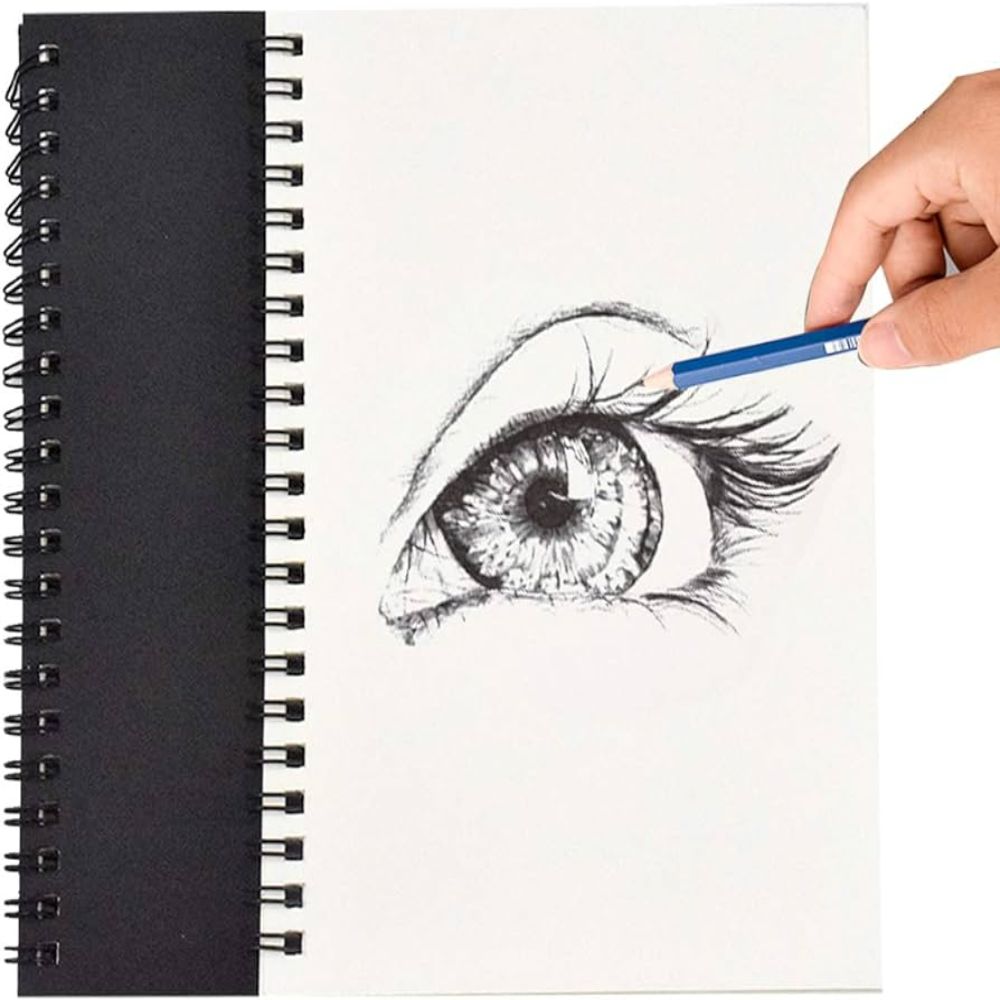 Sketch Book Spiral Binding