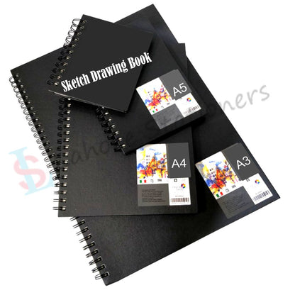Sketch Book Spiral Binding