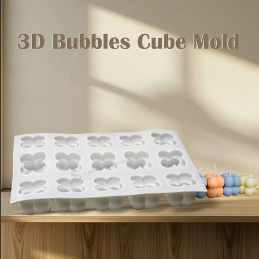 Mini 3D Bubble Candle Mold – Silicone Mold for Crafts & Resin