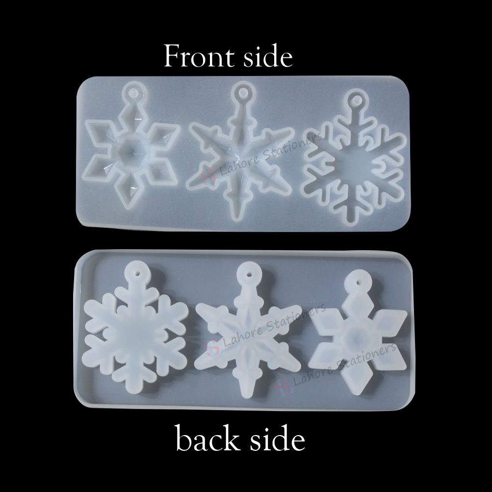 Snowflake Flower Jewelry Making Silicone Resin Mold