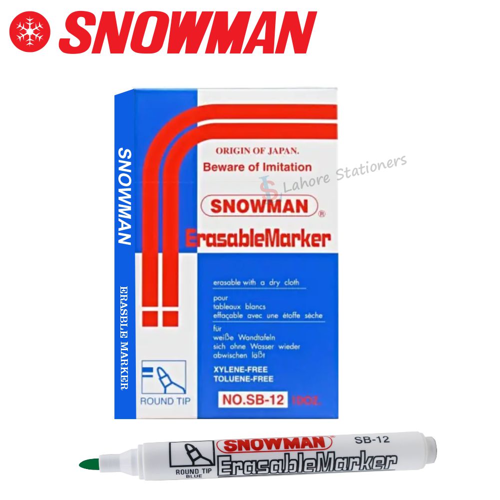 Snowman White Board Marker