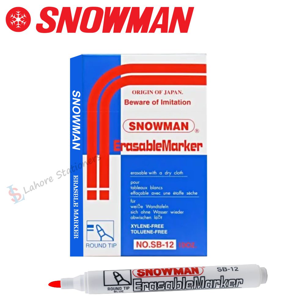 Snowman White Board Marker