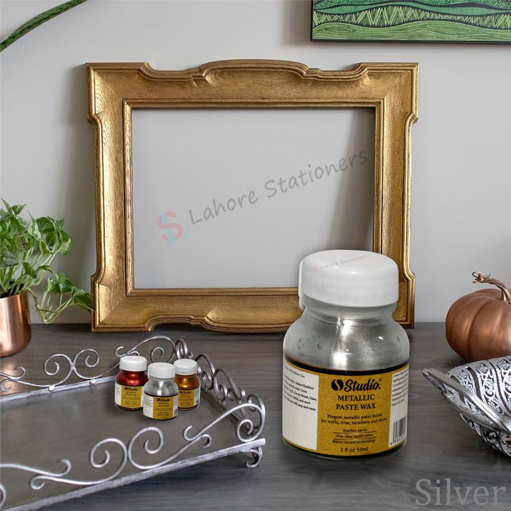 Studio Metallic Paste Wax 50ml Single Piece